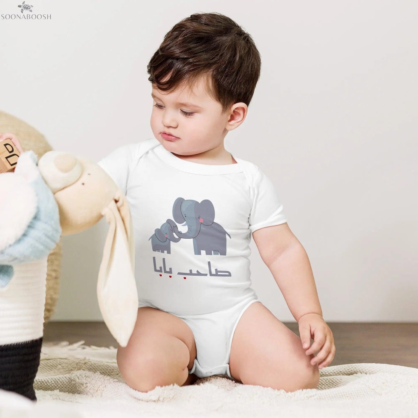Baby short sleeve one piece