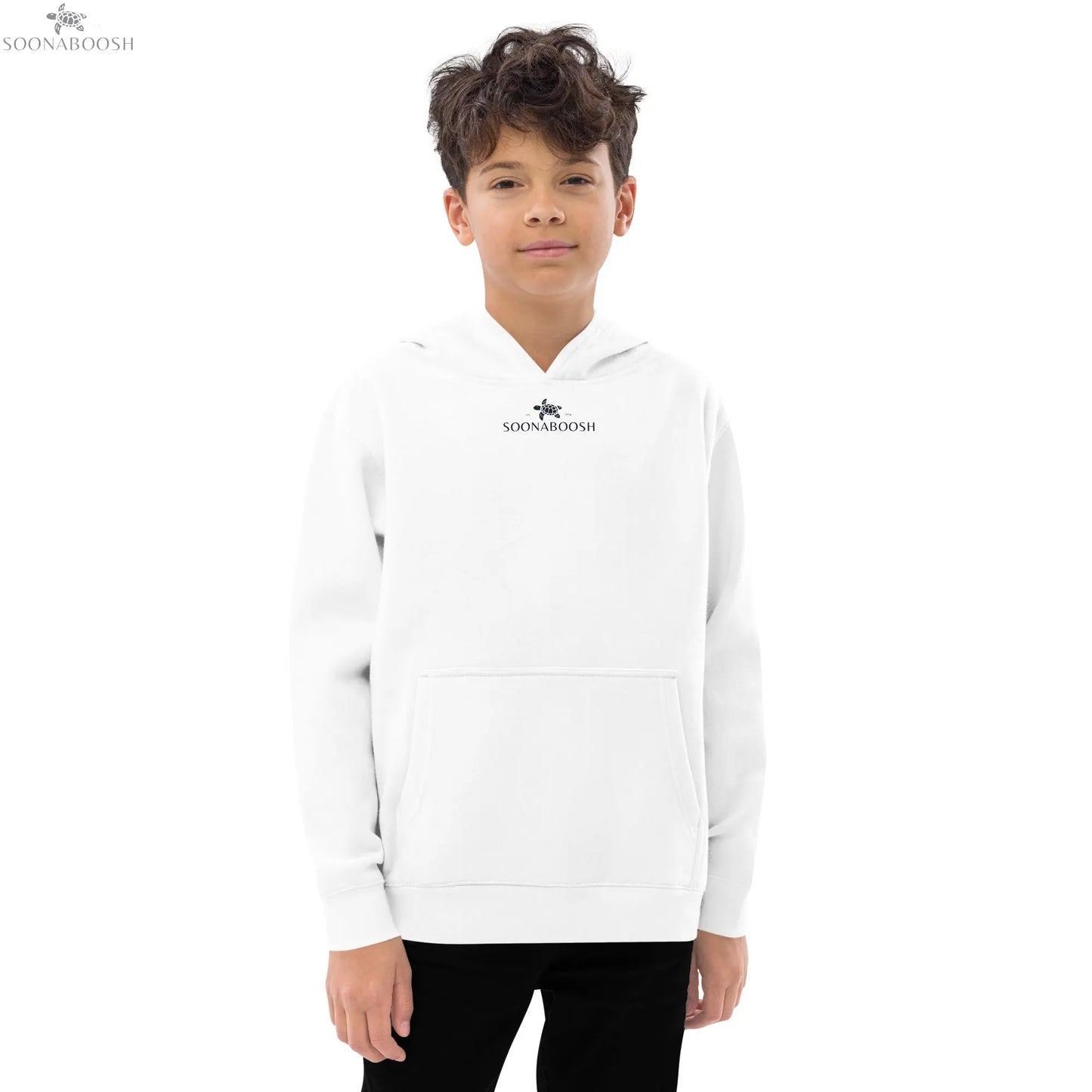 Game On Kids Hoodie | Fleece Soccer-Inspired Pullover for Kids SOONABOOSH