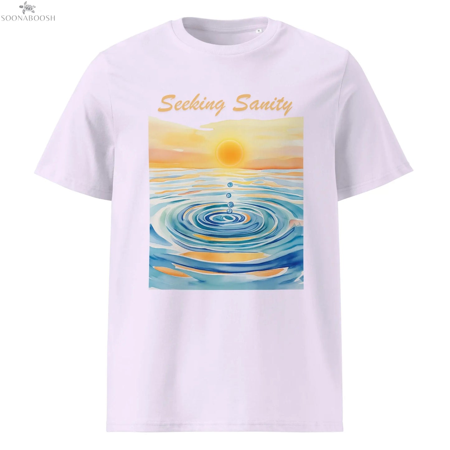 Seeking Sanity T-Shirt | Unisex Organic Cotton Streetwear Tee SOONABOOSH