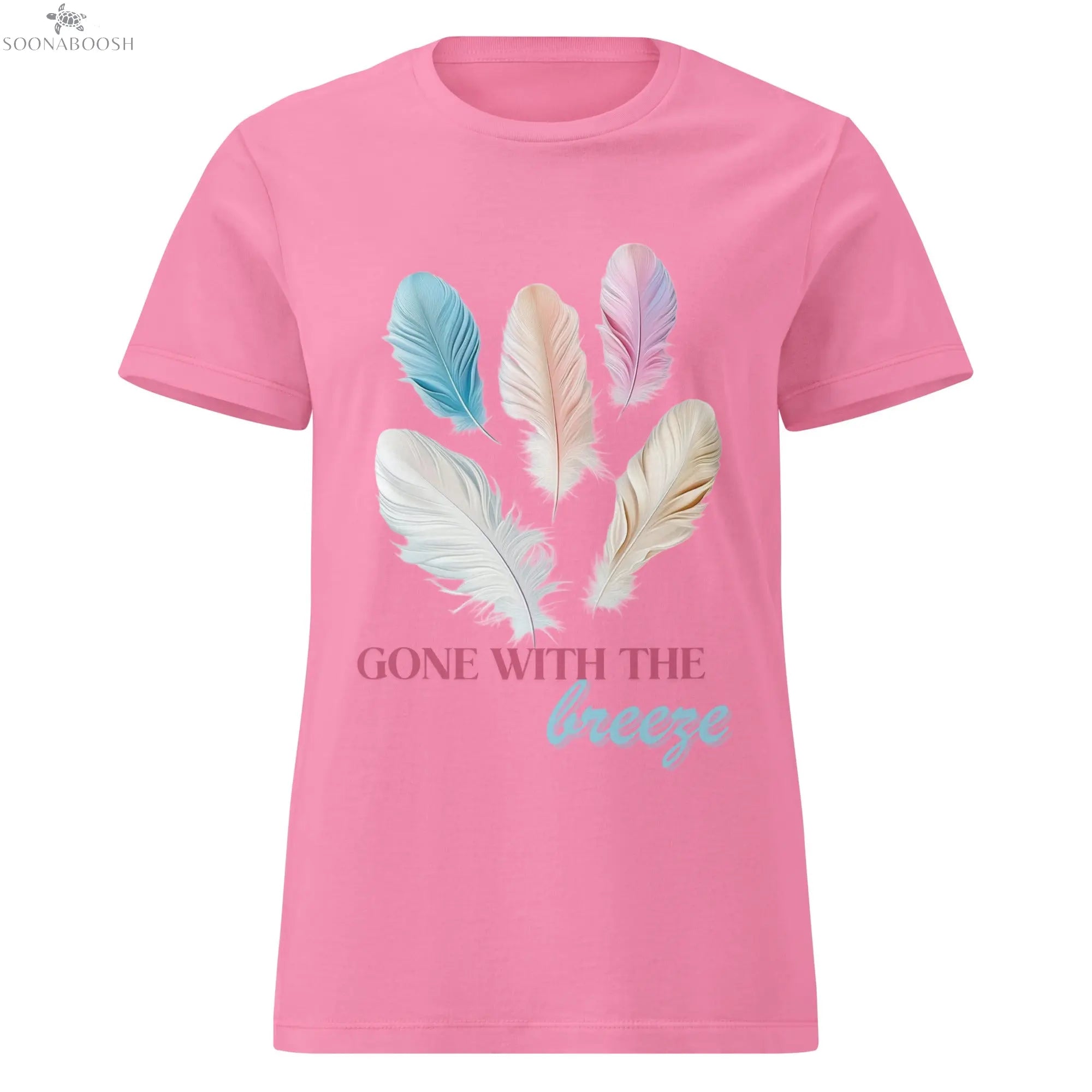 Gone With the Breeze | Women’s Feather Softstyle T-Shirt SOONABOOSH