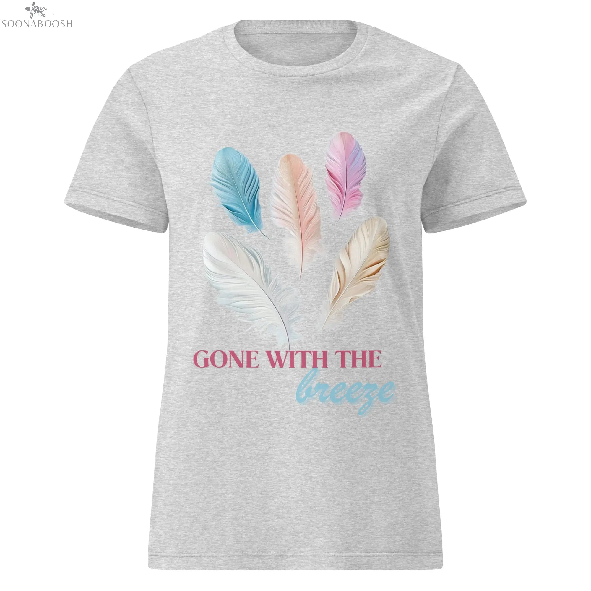 Gone With the Breeze | Women’s Feather Softstyle T-Shirt SOONABOOSH