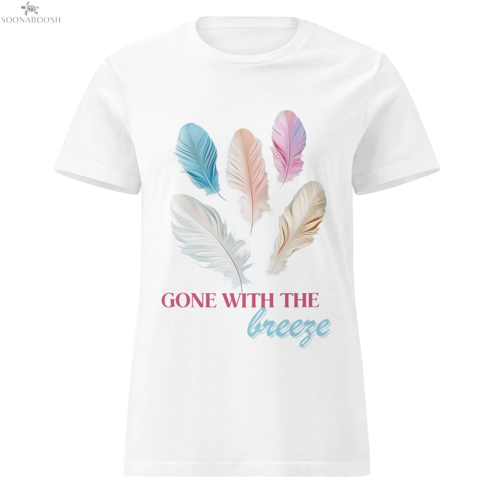 Gone With the Breeze | Women’s Feather Softstyle T-Shirt SOONABOOSH