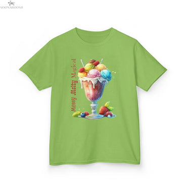 Messy, Melty, Magical Kids' Ice Cream T-Shirt Printify