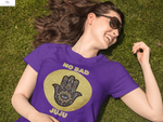 No Bad Juju Gold Hamsa Protection | Women's Favorite Tee Printify