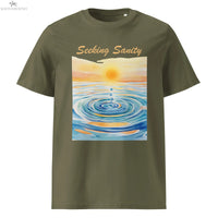 Seeking Sanity T-Shirt | Unisex Organic Cotton Streetwear Tee SOONABOOSH