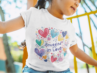 Snuggled in love Toddler Short Sleeve Tee