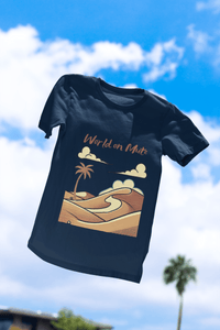 World on Mute unisex organic cotton t-shirt