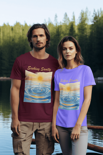 Seeking Sanity T-Shirt | Unisex Organic Cotton Streetwear Tee