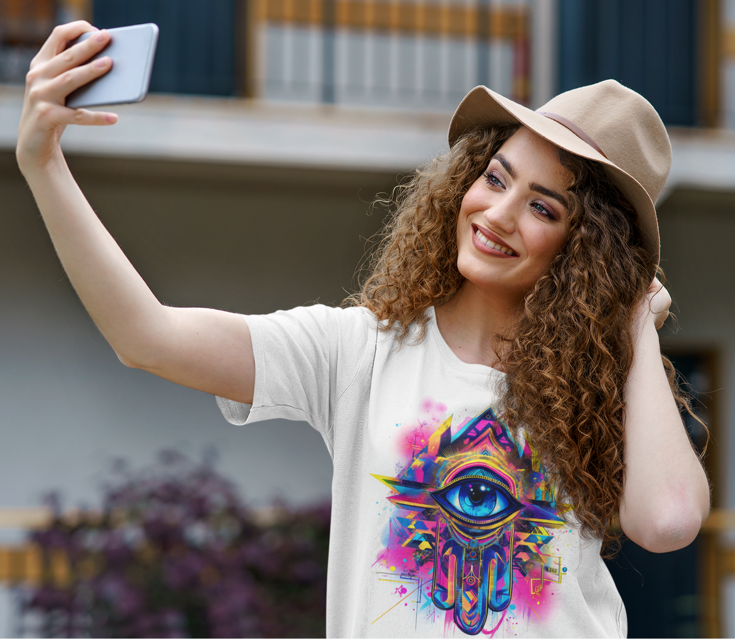 Women's Relaxed T-Shirt | (K)hamsa