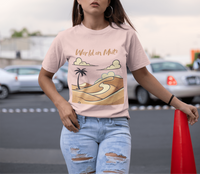 World on Mute unisex organic cotton t-shirt